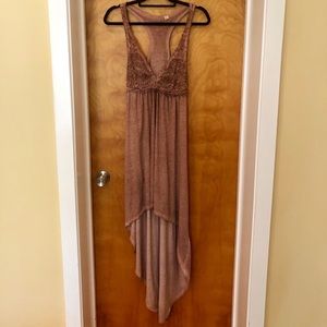 High-Low Maxi Dress